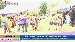 KOCHIA TRADITIONAL DANCERS AT MBITA HIGH SCHOOL [upl. by Thynne]