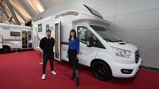 Wohnmobil Giotti Line Siena 395 Interview CMT 2024 mit Sandra Kapella [upl. by Eecyac629]