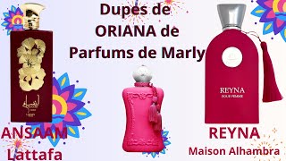 📣ANSAAM de Lattafa y REYNA de Maison Alhambra Dupes de Oriana de Parfums de Marly🤔 [upl. by Ultima354]