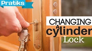 DIY  How to Change a Barrel or Cylinder Lock [upl. by Llenehs747]