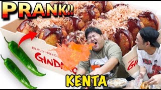 PRANK TAKOYAKI CABE [upl. by Akeinahs]