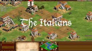 Age of Empires II Forgotten Empires Italians [upl. by Lewls]