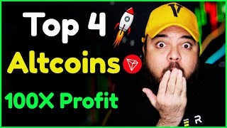 🚀 TOP 4 ALTCOINS FOR 100X 🔥New Narrative [upl. by Lacefield]