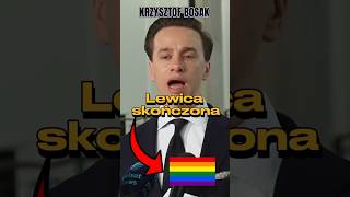 quotCHORZY LUDZIEquot Bosak użył Ostrych słów konfederacja polityka polskapolityka shorts [upl. by Zaob]