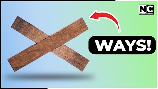 10 Ways to Make a Cross from Wood  Tutorial  Free 3D Plans [upl. by Dewie771]