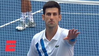 Reaction to Novak Djokovic’s default from the 2020 US Open  ESPN [upl. by Sixela300]