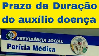 QUANTO TEMPO PODE DURAR O AUXÍLIO DOENÇA [upl. by Socha64]