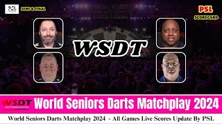 World Seniors Darts Matchplay 2024  Semi amp Final Games  Darts Live Score Update today [upl. by Nylegna597]