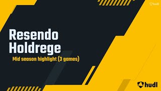 Resendo Holdrege Mid season Highlight 3 games [upl. by Atsylac]