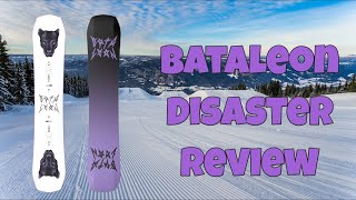 The 2024 Bataleon Disaster Snowboard Review [upl. by Tabitha]