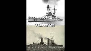 SMS Derfflinger vs HMS Queen Mary history battleship military worldofwarships warthunder [upl. by Ellinger896]