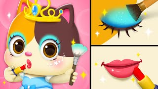 Makeup Artist Mimi  Pretend Play for Kids  Baby Cartoon  Nursery Rhymes  Kids Songs  BabyBus [upl. by Boar]