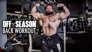 OffSeason Back Workout with Seth Feroce [upl. by Joan568]