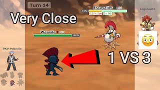 Weavile Cleans at the End Very Close Pokemon Showdown Random Battles High Ladder [upl. by Norri]