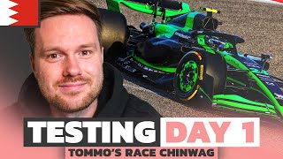 My 2024 F1 Testing Recap  Day 1  Tommos Race Chinwag [upl. by Fagen]