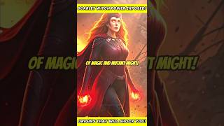 The Hidden Origins of Scarlet Witch’s Powers Revealed ScarletWitch WandaMaximoff Marvel shorts [upl. by Anilag]