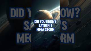 Did You Know About Saturns Mega Storm [upl. by Janik714]