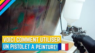 Voici comment utiliser un pistolet à peinture   CROP [upl. by Rasaec252]