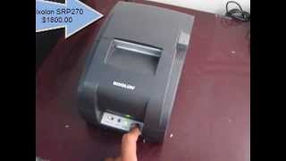 Refacciones para impresora de tickets Miniprinter Bixolon SRP270 [upl. by Suzann]