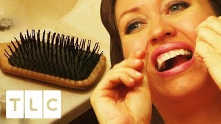 Woman Uses Her Hair as Dental Floss To Save Money  Extreme Cheapskates [upl. by Janessa]