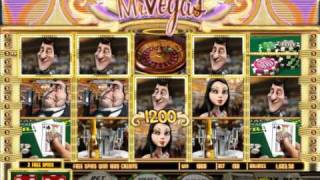 Playing 3D Slot MrVegas by BetSoftGamingcom [upl. by Assilam982]