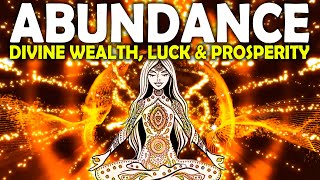 432 Hz  Attract Abundance of Money Prosperity Luck amp Wealth  Divine Abundance Sleep Meditation [upl. by Ellenehs]