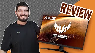 UPGRADE NO SETUP Review MONITOR ASUS VG32VQ1B de 315quot e 165Hz [upl. by Morton957]