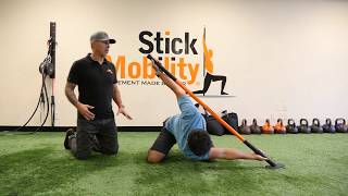 Stick Mobility  Back Exercise  1 Short Slider [upl. by Otsirc]