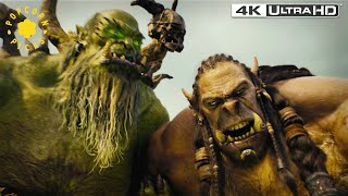 Durotan vs Guldan Fight To The Death  Warcraft 4k HDR [upl. by Neelcaj262]