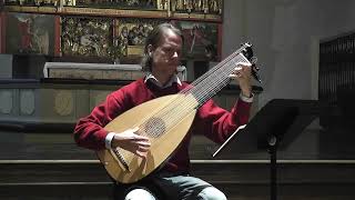 Silvius Leopold Weiss 16871750  Allemande in g minor Magnus Andersson Baroque Lute [upl. by Tertias]