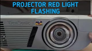 how to fix viewsonic projector red light flashing [upl. by Laure]