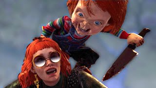 My first time playing Chucky amp against him  Dead by Daylight PTB [upl. by Mylan]