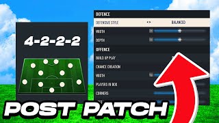 NEW PATCH BEST 4222 Custom Tactics  Instructions FIFA 23 [upl. by Mccready]