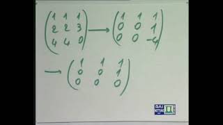 Matematica II Esercitazioni Lez 02 Applicazioni lineari e matrici [upl. by Anomas]