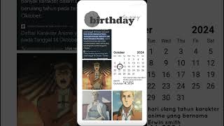 Erwin Smith selamat ultah [upl. by Madeline91]