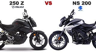 250z vs NS200 ¿Cuál COMPRAR [upl. by Einama]