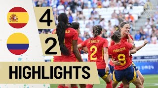 Spain Vs Colombia Highlights [upl. by Festatus]