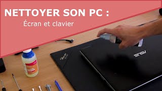 Comment nettoyer et entretenir son pc portable  écran et clavier [upl. by Derriey]