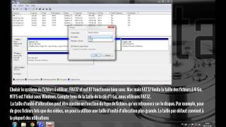 Initialiser et formater un disque dur ou une clé USB sous Windows 7 [upl. by Nelan486]