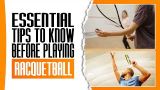 Everything You Need To Know About Racquetball  How To Play Racquetball [upl. by Komarek]