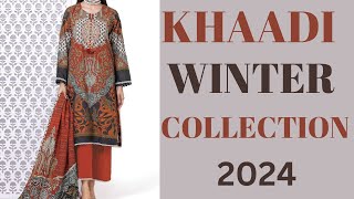 KHAADI WINTER COLLECTION 2024  Original Brand  Wholesale Price [upl. by Noicpesnoc]