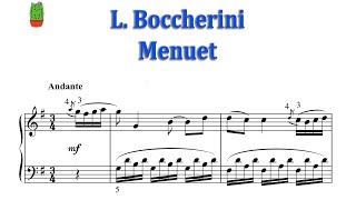 Luigi Boccherini Minuetto Op 11 No 5 [upl. by Merill]