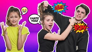 ARGUING IN FRONT OF My CRUSH To See HOW SHE REACTS PRANK SHE CRIED😡🥊 Jentzen Ramirez [upl. by Assenab]