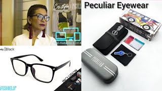 Peculiar Eyewear honest review unboxing  Anti radiation glasses in shopee Legit eyeglassesreviews [upl. by Harahs]