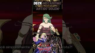 DECK MECANISMO ANTIGO GOLEM YUGIOH GX TAG FORCE shorts [upl. by Doretta]