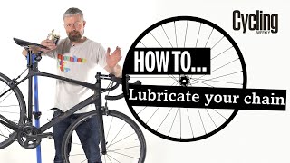 How to lubricate your bicycle chain  Cycling Weekly [upl. by Mayap]