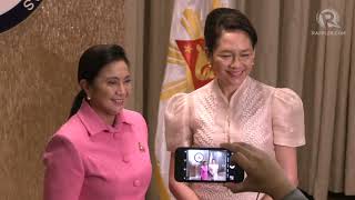 Robredo passes baton as opposition leader to Hontiveros [upl. by Misab]