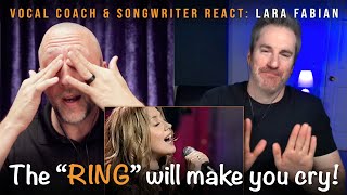 Vocal Coach amp Songwriter First Time Reaction to Perdere lamore  Lara Fabian  Song Analysis [upl. by Oilcareh]