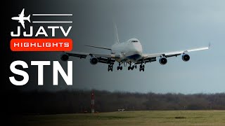 London Stansted Airport  Highlights planespotting aviation [upl. by Manella]