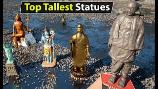 Rise of world Tallest Statues in the world  Tallest statues size comparison [upl. by Gresham48]